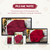 puredown® Soft Feather Down Throw Blanket Lightweight Packable Couch Throw for Indoor and Outdoor Use, Throw 50"X70", Wine