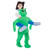 Minetom Inflatable Alien Costume for Kids, Halloween Blow up Costume for Kids-Child (4-8 Years) Unisex Minetom Inflatable Alien Costume for Kids, Halloween Blow up Costume for Kids-Child (4-8 Years) Unisex