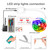 DAYBETTER LED Strip Lights 100ft, Smart Lighting with App Remote Control, RGB LED Lights for Bedroom, Music Sync Color Changing for Room Home Decor Party (1 Roll)