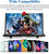 16" Screen Magnifier for Cell Phone – 3D HD Magnifing Screen Enlarger Projector for Movies Videos and Gaming – Foldable Mobile Phone Stand Holder with Screen Amplifier (Red-16‘’)