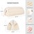 Leudes Dyson Airwrap Travel Case for Shark Hair Dryer Airstraight Flex Style Hair Attachment Tool Organizer Accessories Air Wrap Flat Curling Iron Carrying Case (Beige)