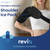 REVIX Shoulder Ice Pack Wrap, Ice Shoulder Brace for Rotator Cuff and Arm, Reusable Gel Cold Therapy Wrap for Discomfort Relief & Muscle Relaxation