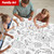 82”x 54”Christmas Giant Coloring Tablecloth Posters Washable and Reusable Crafts Activity for Kids, Xmas Huge Holiday Color-in Poster Table Cover Arts for Kids Preschool Kindergarten Classroom 82”x 54”Christmas Giant Coloring Tablecloth Posters Washable and Reusable Crafts Activity for Kids, Xmas Huge Holiday Color-in Poster Table Cover Arts for Kids Preschool Kindergarten Classroom