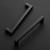 Ravinte 12 Pack 6-1/4 Inch Kitchen Square Cabinet Handles Matte Black Pulls Stainless Steel Drawer Pulls Kitchen Cabinet Hardware Handles