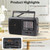 Portable AM/FM/SW1/SW2 Shortwave Radio - Retro Transistor Design with 3W Speaker, Battery Operated for Home Use, Outdoor & Emergency Survival (BJL-201)