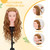 26-28’’ Mannequin Head with 80% Human Hair with Adjustable Tripod Stand, Cosmetology Doll Head for Braiding, Mannequin Head Human Hair for Hairdressers Practice Hairstyling with Tools