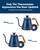 Harriet Gooseneck Kettle with Thermometer for Pour Over Coffee and Tea, 37 fl oz, Stainless Steel, Durable 3-Layer Base, Ideal Spout for Precision Pouring, Compatible with all Stove Tops, Blue
