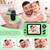 Makolle Kids Camera, Birthday Gifts for Boys and Girls Age 3-8,Video Recorder for Kids 8-12,Childrens Digital Camcorder for vlogging Portable Kids Selfie Camera with 32GB SD Card Green