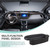Shakas Car Armrest Pad, Door Elbow Heightening Soft Support Pillow, Retractable Panel Self-adhesive Multifunctional Rest Mat with Storage Box, for Most Cars Trucks Pressure Reducing Pad (Black)