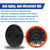SEAFLO 4" - 8" Black Circular Non Slip Inspection Hatch w/Detachable Cover (6")