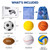 Set Of 6 Mini Sports Foam Balls for Kids, Toddler Ball Toys, Foam Football, Toddler Football, Indoor Baby Soccer, Kids Mini Basketball, Soft Baseball, Volleyball, Small Playground Balls, Baby Ball Toy