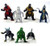 Godzilla 8 Piece Christmas Tree Ornament Set Featuring, Mechagodzilla, Showa Gigan, Anguirus and More