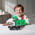 NOVAFUSION Garbage Truck Toys for Boys,Toy Garbage Truck Metal Diecast Cab,Pull Back Garbage Truck with Lights and Sounds,Front Loader Recycling Toy Garbage Trucks,Garbage Truck Toys for Boys Age 4-7