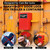 NAKANEKO Heavy Duty Door Lock, Use with Cam Bar Style Shipping Container Locks, Semi Trailers, Conex Latches, Box Trailers, Toy Haulers, Protection Device, Anti Theft, Padlock Included