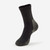 thorlos mens Kx Max Cushion Crew Hiking Socks, Black, Medium US