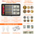 Coin Collection Book with 520 Pockets Coin Holders, Coin Albums for Collectors Coin Sleeves-Paper Money Binder Organizer Coins Storage Case with Lock,Collecting Coin Collection Supplies for Bill,Stamp