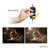 Solfres Patented Innovative Design Headboard Reading Light. No Drilling Golden Book Light for Bedtime Reading. Dimmable LED Book Reading Lamp with Bulb. Movable & Flexible, Silver