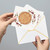 50 PCS White Envelopes 5x7 Invitation Envelopes A7 Size V-Flap Mailing Card Envelopes Quick Seal Envelopes with Gold Border for 5x7 Cards, Birthday, Weddings, Graduations, Greeting Cards