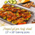 Ultra Cuisine Aluminum Baking Sheet with Stainless Steel Cooling Rack Set -Half Sheet Size Pan 13 x 18 inch, Durable Rimmed Sides, Easy Clean, Commercial Quality for Cooking and Roasting