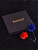 Panfanrel 16 Pieces Flower Men's Lapel Pins Handmade Satin Boutonniere Pin for Suit Wedding Groom with a Box(Multicolor 2)