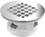 WingTite Pro-Series New Construction Shower Drain - 10 Year Warranty - Made in USA - SD1000 OEM Chrome - Installs from the Top - Fiberglass/Plastic Showers - 2" PVC/ABS - UPC Approved