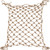 Ganggend Hemp Rope Net (6ftx12ft) Heavy Duty Natural Jute Rope Net Climbing Safety Rope Netting Balcony Stairs Fence Garden Playground Protection Net Indoor & Outdoor Decor Rope Net