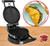 Health and Home 3-in-1 Waffle, Omelet, Egg Waffle Maker, 3 Removable Nonstick Baking Plates, Upgraded 360 Rotating Belgian Maker