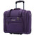TPRC 15" Smart Under Seat Carry-On Luggage with USB Charging Port, Purple, One Size