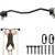 Kipika 36" Wall Mount Pull-Up Bar - Durable Steel, Anti-Corrosion - Multifunctional Home Gym