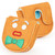 LZFAN Golf Putter Covers DF3 Mallet Putter Headcover Driver Fairway Hybrid Protector Embroidered Gingerbread Man Leather