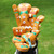 LZFAN Golf Putter Covers DF3 Mallet Putter Headcover Driver Fairway Hybrid Protector Embroidered Gingerbread Man Leather