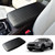 Coleya for 2020-2025 2026 Mazda CX-30 Center Console Cover, Waterproof&Anti-Scratch Lether 2025 CX30 Console Armrest Cover for 2023 2024 2025 Mazda CX30 Accessories (Black-Carbon Fiber)