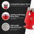 Diamond Core Drill Bit Set - FOCSTOL 12pcs Diamond Hole Saw Kit for Porcelain Tile Ceramic Marble Granite (6/6/8/20/35/50/75/100mm+20mm Finger Milling Bit+50mm Beveling Chamfer Bit+Hex+SDS)