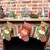 Jetec Set of 6 Christmas Stocking Holders for Mantle Silver Metal Snowflake Snowman Santa Reindeer Christmas Hooks Hangers for Mantel Fireplace Xmas Party and Home Decoration(Santa Claus)