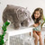 Melissa & Doug Giant Hippopotamus - Lifelike Stuffed Animal (Over 2 feet Long)