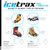 ICETRAX Pro Tungsten Grip Winter Ice Cleats for Shoes and Boots - Snow and Ice Grips, StayON Toe, Reflective Heel