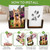 Green Pollywog | Wood Base Pawprint Frame Kit | (2) 4” x 6” Vertical Wooden Picture Frames | Extra-Large Clean Touch Ink Pad | Dog Paw Print Gifts | No Mess Ink Pad | Pet Memorial Picture Frame