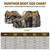 Hunthor Insulated Boot Covers, 600D Durable Cold Weather Insulators with Water-Resistant PU Leather, Non-Slip Boot Covers for Hunting, Fishing, Camping, and Outdoor Activities (Next Camo)
