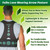 Hempvana Arrow Posture - Fully Adjustable Posture Support & Posture Corrector for Upper Body - Helps Correct Slouching, Text Neck and Hunching Over (S/M)