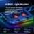 Cooling Pad for Asus ROG Zephyrus G16 G14 G15 M16 M15 S S17 Zephyrus Duo 16 15 ROG Flow X16 Gaming Laptop,with Powerful Turbo Cooling Fan Can Fast Cooling CPU+GPU 40°C, 6 RGB Light Mode,Touch Start