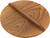 Ichihara Wood Workshop 22178 Grilled Cedar Lid, 8.7 inches (22 cm) Pot Lid