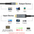 Answin Mini Displayport to Mini HDMI Cable 4K Unidirectional 10Ft 2K@60Hz Thunderbolt 2 to mi-ni HDMI Cable for MacBook, Surface Pro/Dock to KYY, ARZOPA, VILVA, MNN Portable Monitor (Not HDMI)