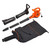 BLACK+DECKER Leaf Blower, Leaf Vacuum and Mulcher 3 in 1, Backpack Blowers for Lawn Care,250 mph Airflow, 400 cfm Delivery Power, Reusable Bag Included, Corded (BEBL7000)