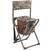 PORTAL Folding Seat, Lightweight Backrest Stool Hunting Fishing Chair with Storage Pocket for Camping, Hiking, Beach, Picnic, Support Up to 225 lbs, Camouflage