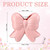 Jingmore Bow Vase Coquette Pink Ceramic Vase Pen Holder Makeup Brush Holder Contemporary Design Decorative Women Gift for Christmas Home Office Shelf Table Room(Pink,Classic) Jingmore Bow Vase Coquette Pink Ceramic Vase Pen Holder Makeup Brush Holder Contemporary Design Decorative Women Gift for Christmas Home Office Shelf Table Room(Pink,Classic)