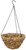 Topiary Art Works 12" (Inside Diameter) Sphagnum Moss Hanging Basket with Chain Hanger - The Original