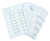 Memory Pac 6 Refill Cards for Monthly Cold Seal Blister Pack System (Monthly-Large, 31 Compartments)