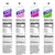 Propel Electrolyte Enhanced Water Drink Mix Powder Packets, 4 Flavor Variety Pack, Zero Calorie & Zero Sugar Hydration with Electrolytes and Vitamins C & E (50 Packets)