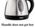Moss & Stone 1.2L Stainless Steel Small Electric Kettle, Cordless 1500w Fast Boiling Pot, Portable Hot Water Electric Tea Kettle With Boil Dry Protection & Auto Shut-Off