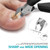 RONAVO Podiatrist Toenail Clippers for Thick Nails & Ingrown Nails,Professional Toenail Cutters Heavy Duty Stainless Steel Pedicure Tool with Wide Jaw&Easy-Grip Handle,Ideal for Seniors,Diabetics,Men